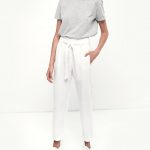 Pantalone con cintura a vita alta Stradivarius primavera estate 2017