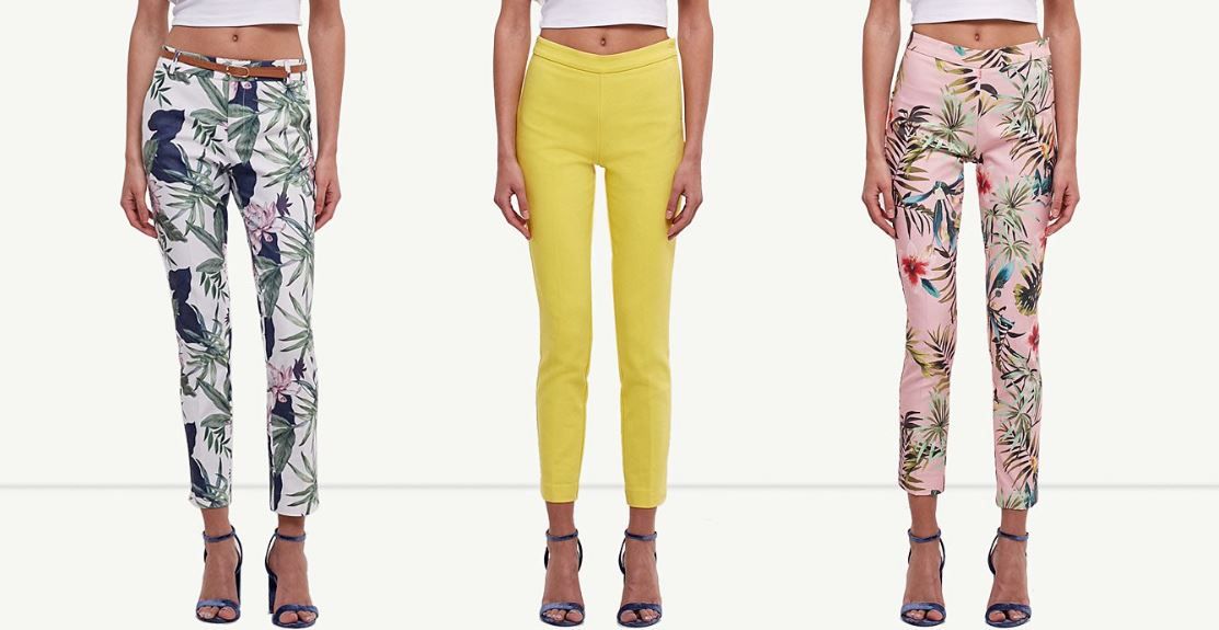 Pantaloni a sigaretta Stradivarius primavera estate 2017