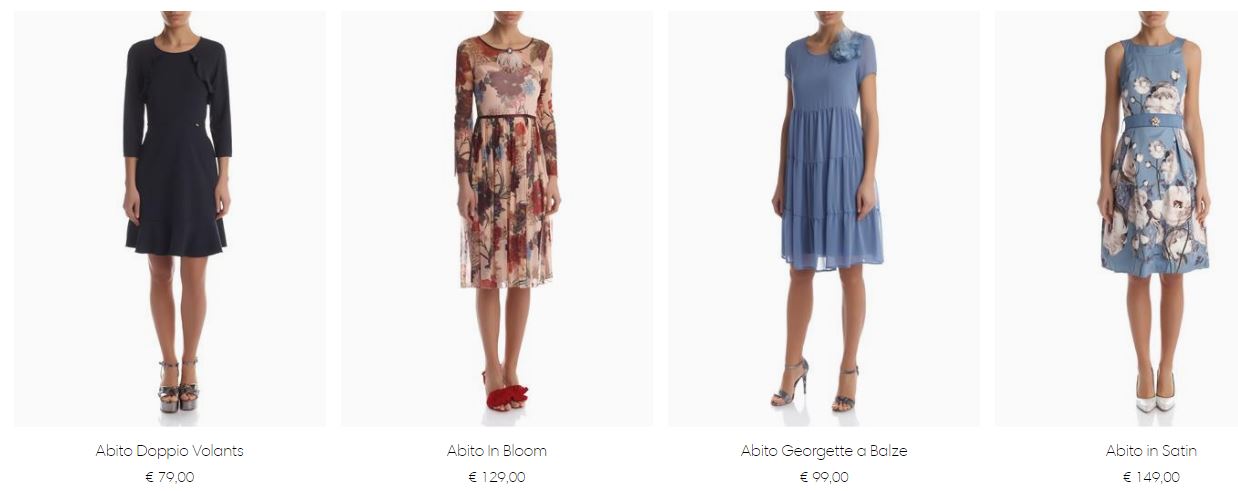 Collezione abiti Rinascimento 2017