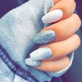Nail art con brillantini