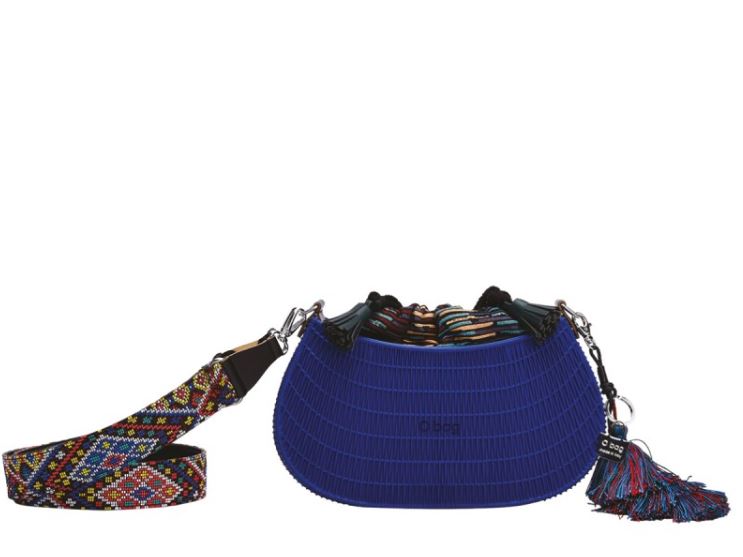 Nuova borsa O Swing di O bag color bluette collezione estate 2017 prezzo 116 euro