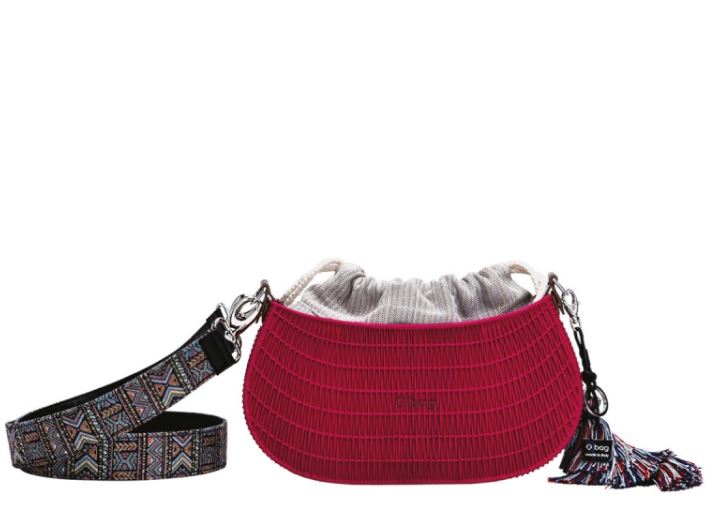 Nuova borsa O Swing di O bag color rosso sangria collezione estate 2017 prezzo 116 euro
