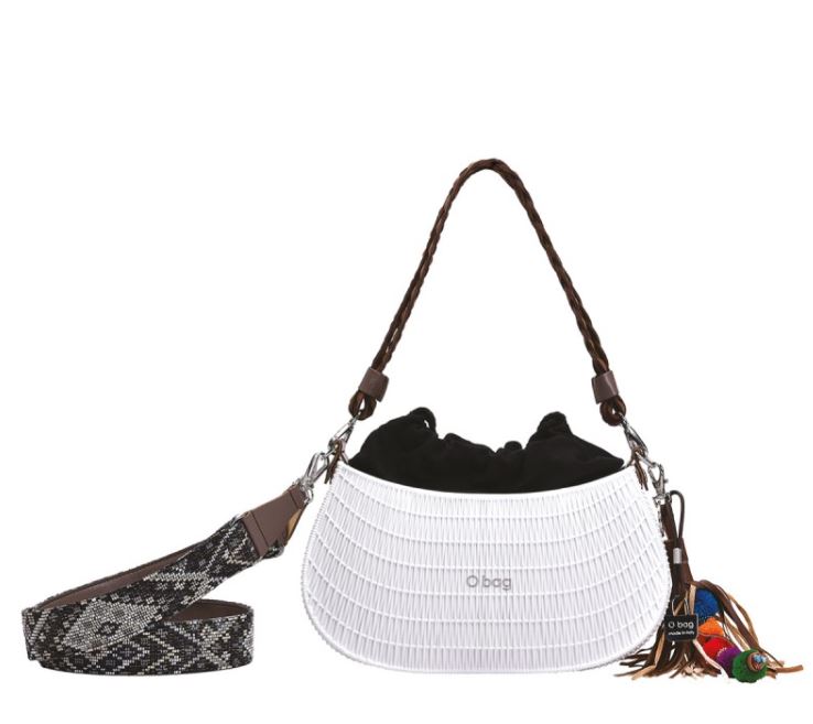 Nuova borsa O Swing di O bag colore bianco collezione estate 2017