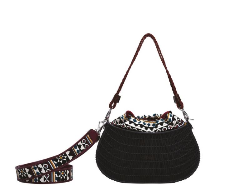 Nuova borsa O Swing di O bag nera collezione estate 2017 prezzo 109 euro