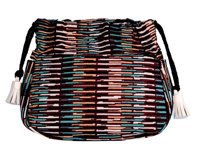 Sacca interna in tessuto a righe O Swing