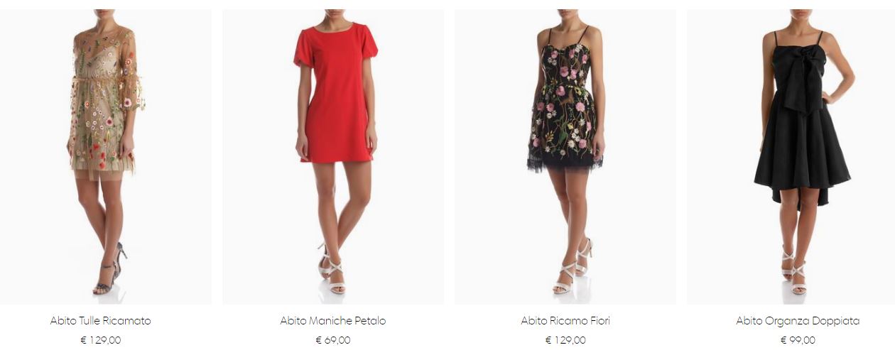 Vestiti Rinascimento catalogo primavera estate 2017