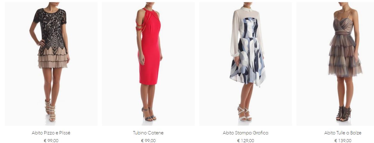 Vestiti da cerimonia estate 2017 Rinascimento