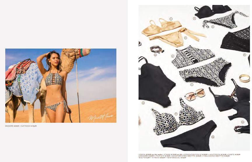 Yamamay Costumi da bagno 2017