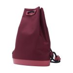 Zainetto O Bag Soft in tessuto bordeuax estate 2017