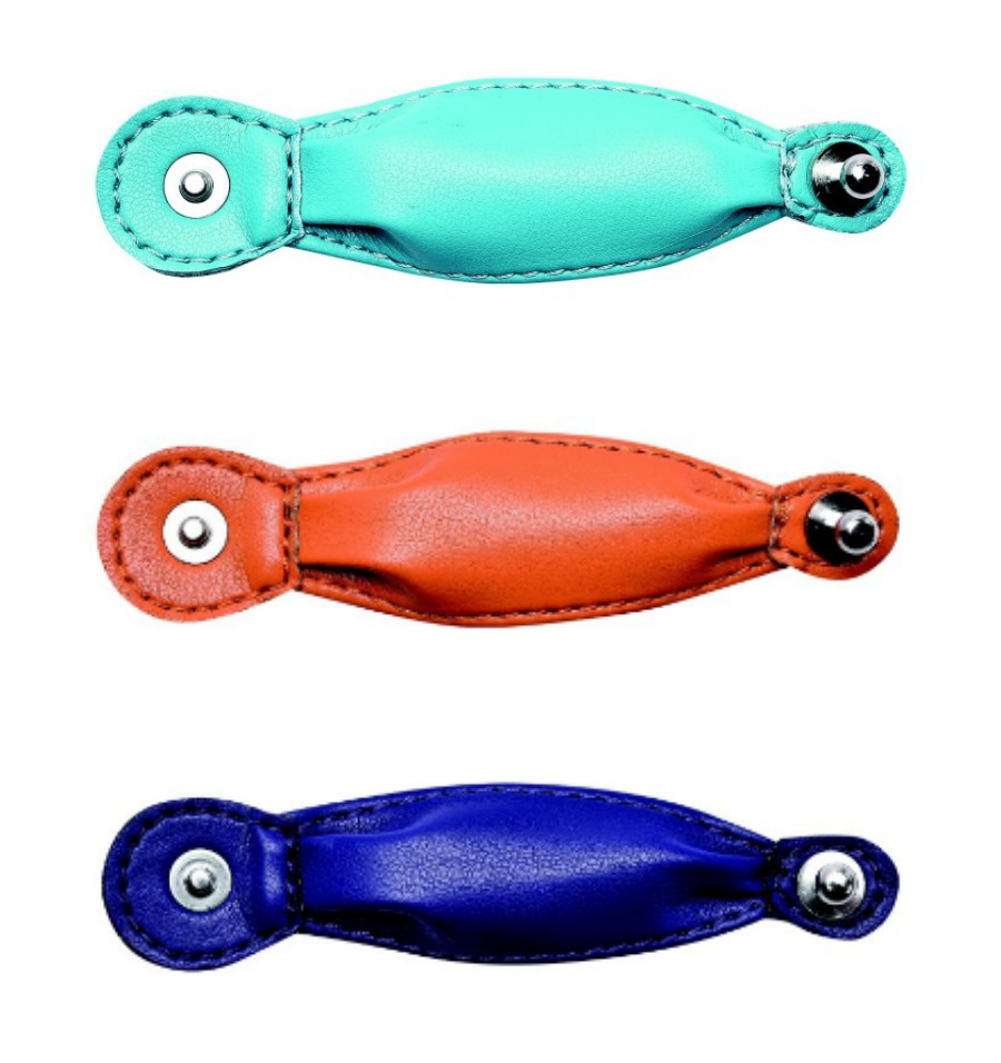 Fascette in pelle bombata bracciale O link estate 2017