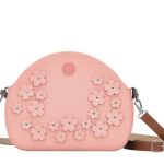 O bag moon light con fiori estate 2017 prezzo 96 euro colore rosa phard 1