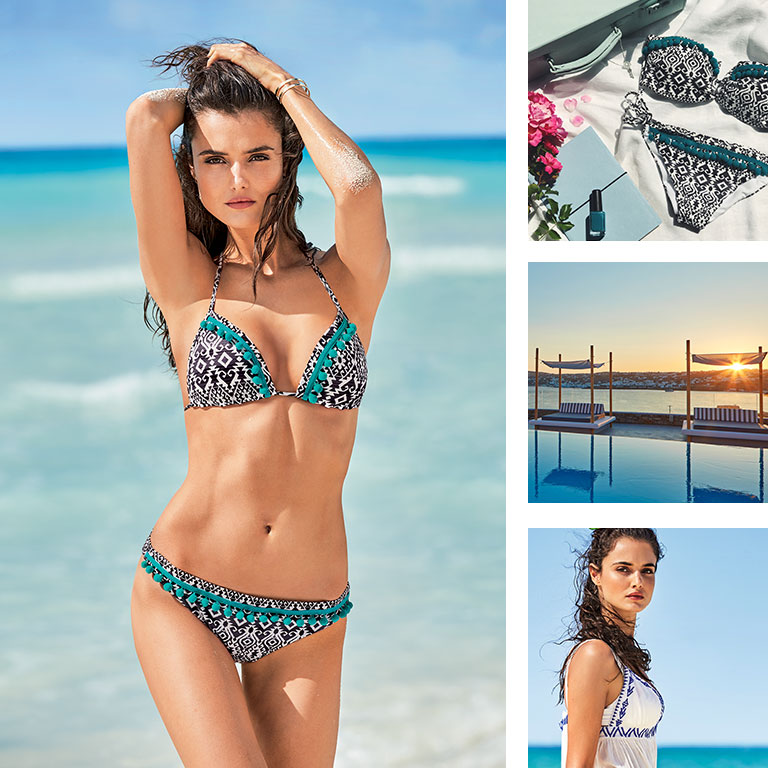 Shooting fotografico Calzedonia a Mykonos