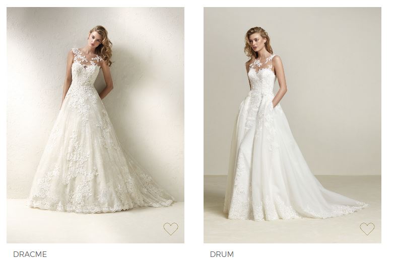 Abiti da sposa 2018 collezione Pronovias