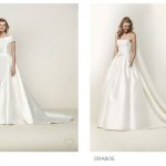Abiti da sposa in mikado Pronovias 2018