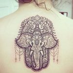 Immagine Tatuaggio Elefante Mandala