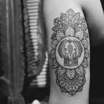 Immagine Tatuaggio Mandala Elefante