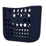 Nuova O Bag Flower hole blu navy con fiori traforati estate 2017