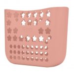 Nuova borsa O Bag Flower hole rosa phard con fiori traforati estate 2017