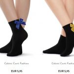 Calzini corti con fiocco lurex Calzedonia