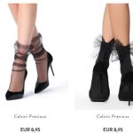 Calzini corti da sera Calzedonia linea PRECIOUS inverno 2017 2018