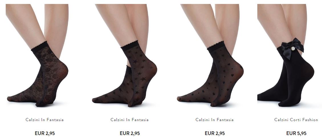 Calzini corti moda Calzedonia autunno inverno 2017 2018