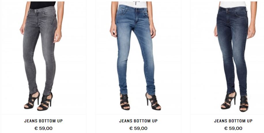 Jeans Sisley collezione autunno inverno 2017 2018