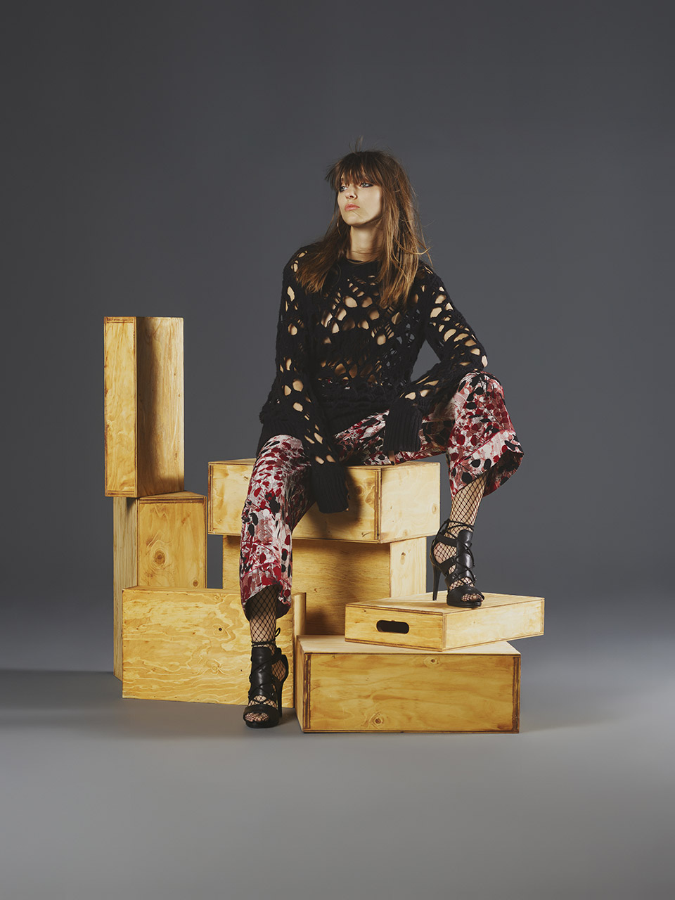 Maglione e pantaloni Sisley