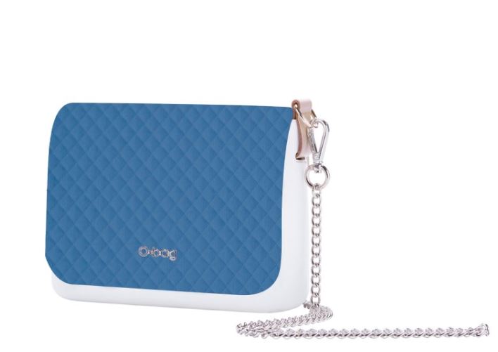 Nuova pattina O Pocket in velluto blu avio collezione autunno inverno 2017 2018