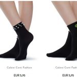 Nuovi calzini corti Calzedonia con applicazioni