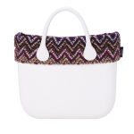 Nuovo Bordo Borsa O Bag autunno inverno 2017 2018 Folk Lines