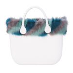 Nuovo Bordo Borsa O Bag autunno inverno 2017 2018 in ecopelliccia Volpetta Slide