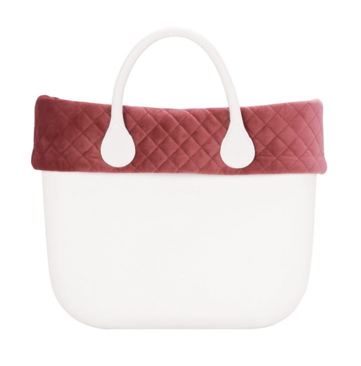 Nuovo Bordo in velluto borsa O Bag collezione inverno 2017 2018 phard