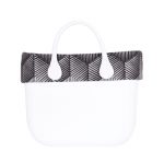 Nuovo bordo in tessuto 3D borsa O Bag collezione inverno 2017 2018 prezzo 29 euro