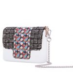O Pocket di O bag con nuova pattina in tessuto optical