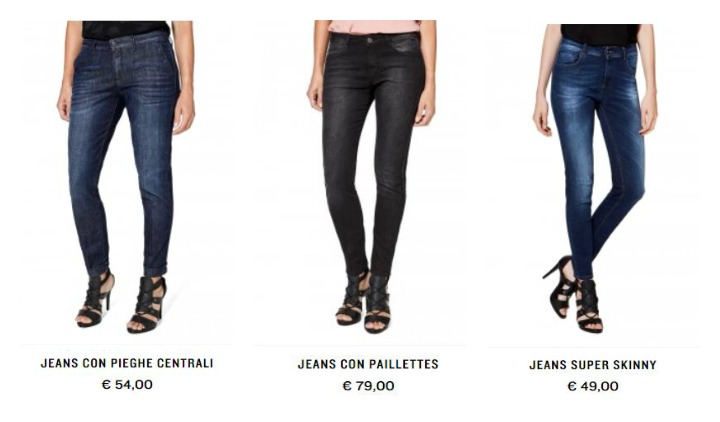 Pantaloni Jeans Sisley nuova collezione