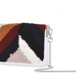 Pattina O Pocket di O Bag in ecopelliccia montone spigato inverno 2017 2018 prezzo 44 euro