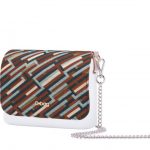 Pattina O Pocket di O Bag in tessuto fantasia golden lines inverno 2017 2018 prezzo 39 euro