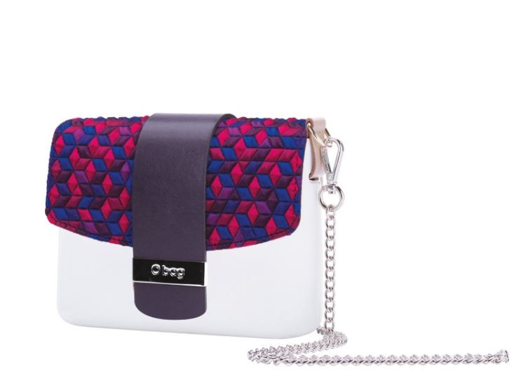 Pattina O Pocket di O Bag in tessuto fantasia kaleidos inverno 2017 2018 prezzo 34 euro