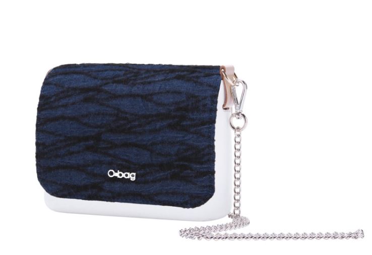 Pattina O Pocket in tessuto denim a onde inverno 2017 2018 prezzo 34 euro