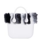 Bordo O Bag Mini Ecopelliccia Volpetta inverno 2018 prezzo 70 euro