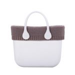 Bordo in lana catenella tortora borsa O bag Mini inverno 2017 2018