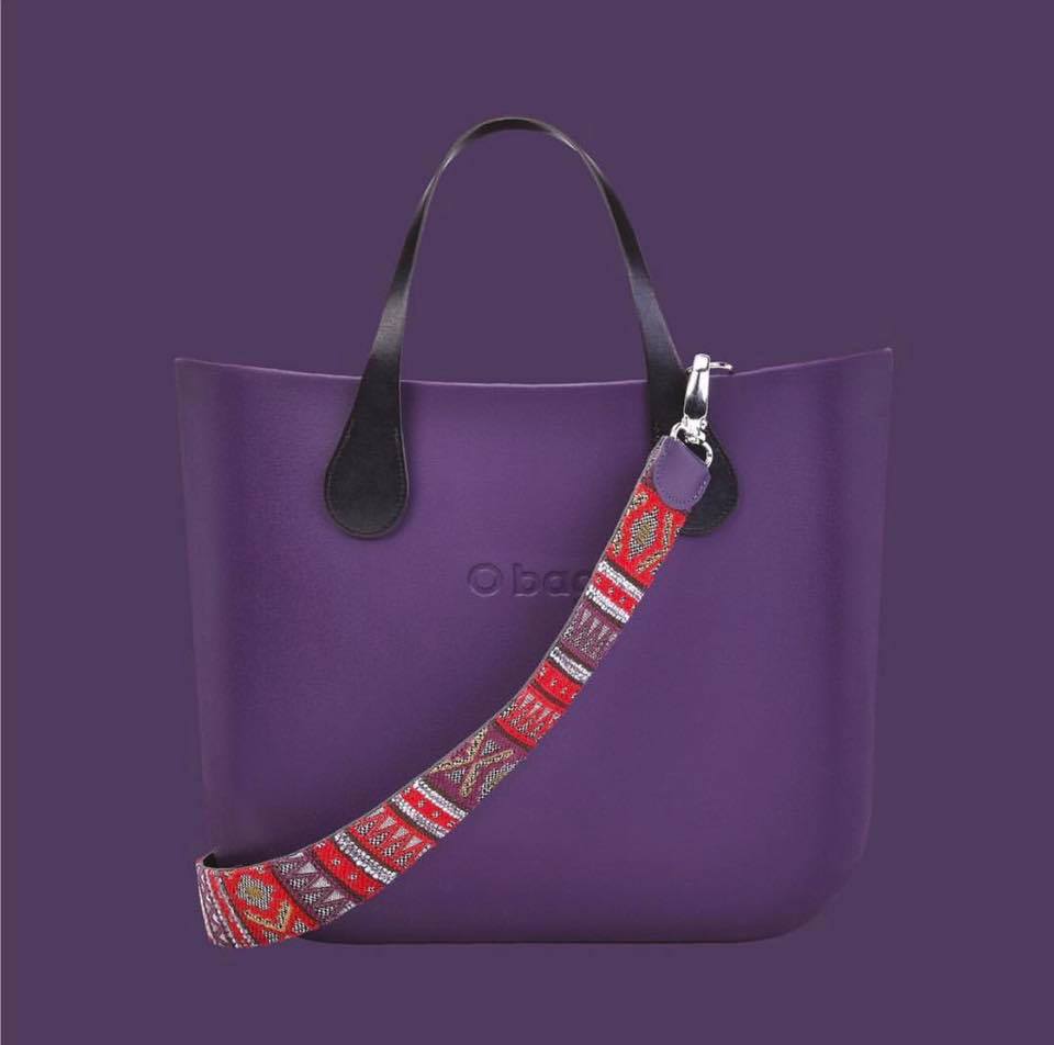 Borsa O Bag colore Melanzana 2017