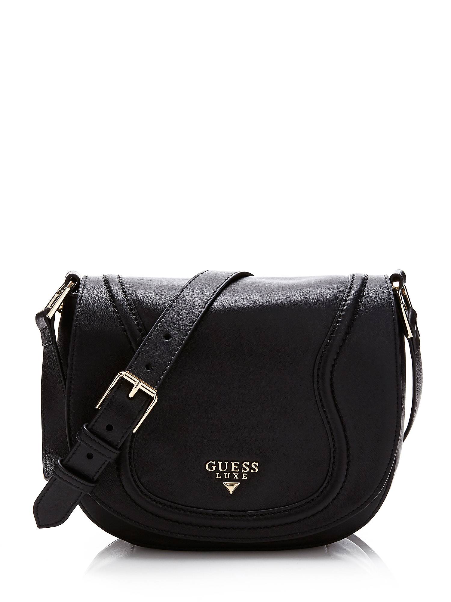 Borsa a tracolla in vera pelle Guess inverno 2017 2018
