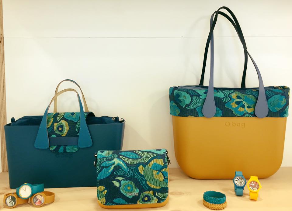 Borse O Bag colore Ottanio e Narcisus