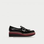 Mocassino con suola platform Zara prezzo 39 95 euro