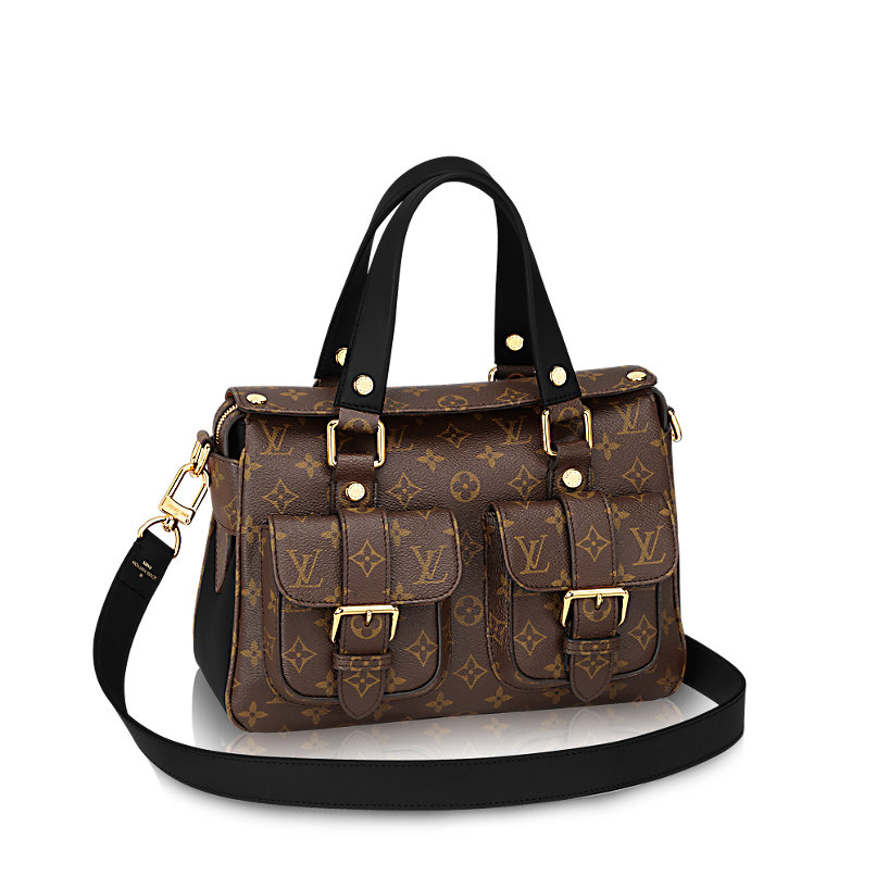 Nuova Borsa Louis Vuitton Manhattan nera autunno inverno 2017 2018 prezzo 1840 euro