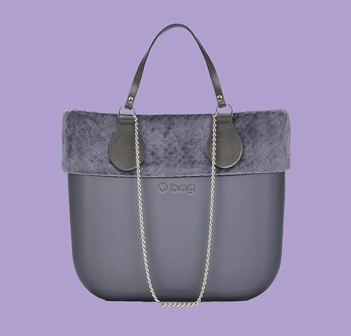 Nuova Borsa O Bag Grigio scuro 2017 2018