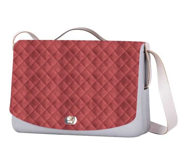 Nuova Patta borsa O Folder Mini in Velluto matellase inverno 2017 2018