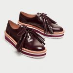 Scarpe francesine con frange Zara prezzo 39 95 euro