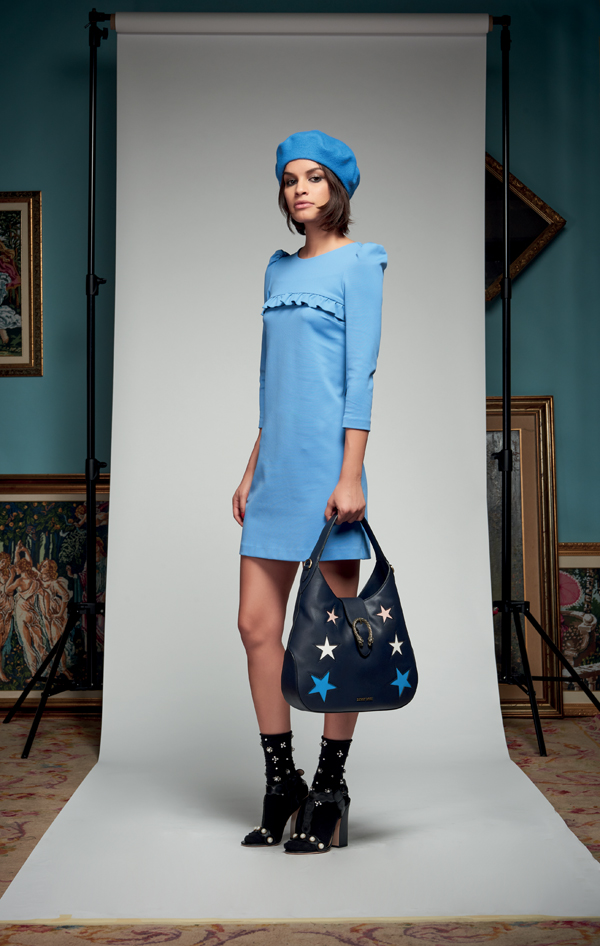 Abito corto a tunica Denny Rose inverno 2017 2018